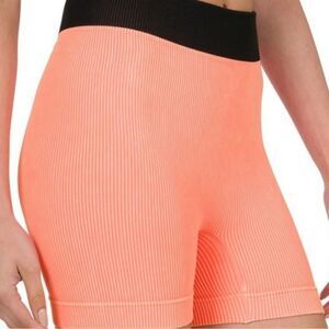 NWOT Zenana Ribbed Shorts